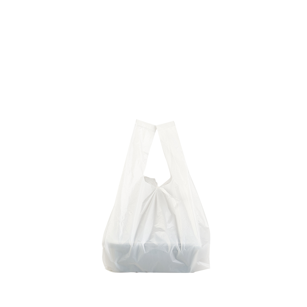 엠보 HDPE 유백 배달비닐봉투 극소